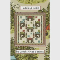MODA Paddling Bears Pattern By Coach House Designs