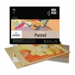 Canson Mi-Teintes Pastel Paper Pad - Assorted Colors, 12" X 16"