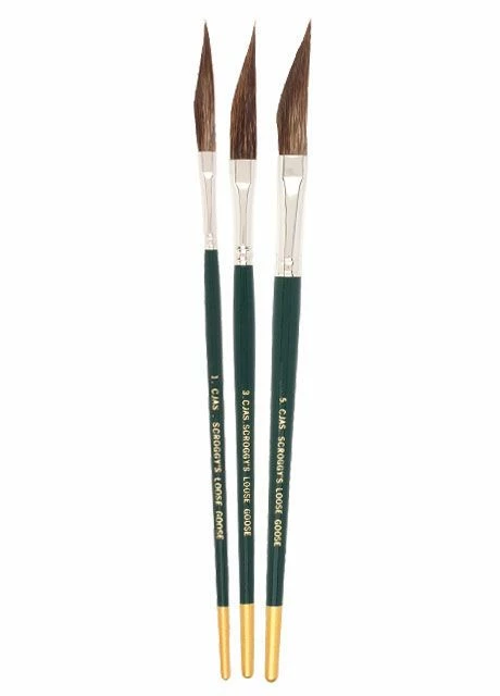 Cheap Joe's Scroggy's Loose Goose Dagger Striper 3 Brush Set 3 Cheap Joe's Scroggy's Loose Goose Dagger Striper 3 Brush Set