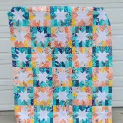 Little Lights Quilt Pattern By Modernly Morgan -Alibabette shop LittleLightsQuiltHaley 1160x1450 1