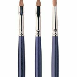 Escoda Optimo Kolinsky Red Sable Oil Brushes