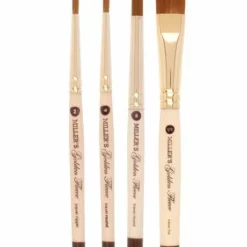 Cheap Joe's Golden Fleece Synthetic Watercolor Brush Sets -Alibabette shop MGPS 32Q SET 6