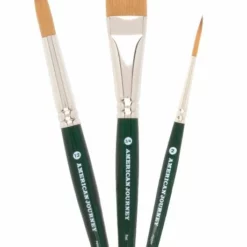 American Journey Interlocked Synthetic Travel Brushes