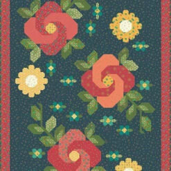 Midnight Rose Garden Pattern By Anka's Treasures -Alibabette shop Midnight Rose Garden Quilt Pattern ANK 348 500x 23925623 7c82 43e7 ad4e 181500b624ee