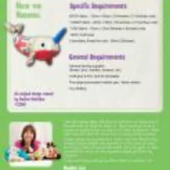 Nate The Narwhal By Funky Friends Factory -Alibabette shop Nate the Narwhal sewing pattern Funky Friends Factory back