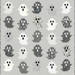 The Ghost Quilt Pattern -Alibabette shop PenandInk TheGhostQuilt