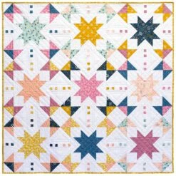 Starshine Quilt Pattern By Morgan Mccollough -Alibabette shop StarshineProductImage