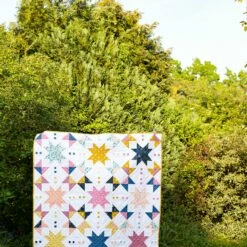 Starshine Quilt Pattern By Morgan Mccollough -Alibabette shop StellarStarshine1 scaled 1