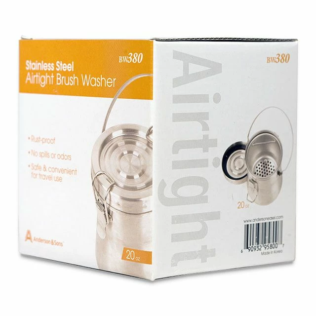 Anderson Stainless Steel Airtight Brush Washer 5 Anderson Stainless Steel Airtight Brush Washer - Image 3