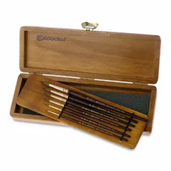 Escoda Reserva Series 1212 Tajmyr-Kolinsky Sable Pointed Round Brush Set