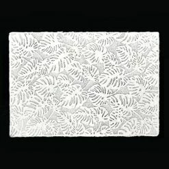 Black Ink Thai Lace Monstera Leaves - White -Alibabette shop gpc1560 1