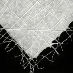 Black Ink Thai Criss Cross Paper