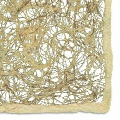 Black Ink Mexico Amate Lace Paper - Marble