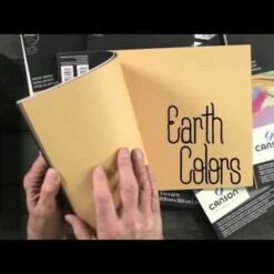 Canson Mi-Teintes Pastel Paper Pad - Assorted Colors, 12" X 16" -Alibabette shop hqdefault 32 22