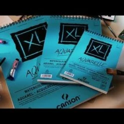 Canson XL Watercolor Pads -Alibabette shop hqdefault 32 27