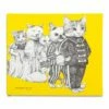 Holbein X Yuko Higuchi, Cats On Parade Sketchbook - 8-3/4" X 10" -Alibabette shop hyhsy01