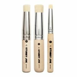 Cheap Joe's Stubby Joe Stencil Brushes