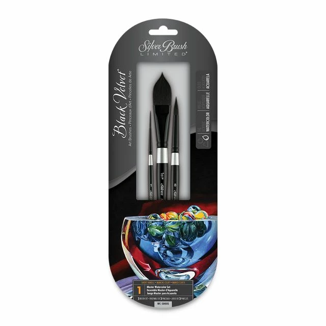 Silver Brush Black Velvet Brush Sets 14 Silver Brush Black Velvet Brush Sets - Image 12