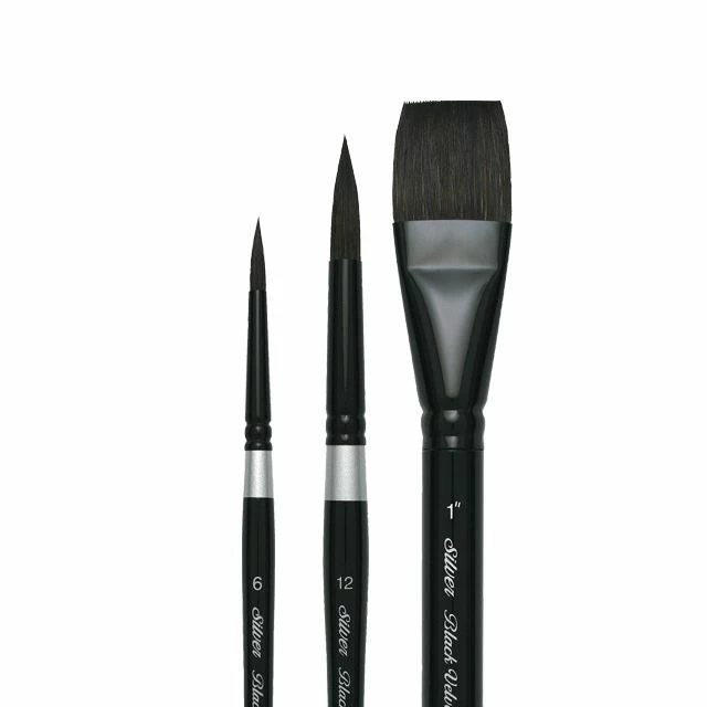 Silver Brush Black Velvet Brush Sets 7 Silver Brush Black Velvet Brush Sets - Image 5