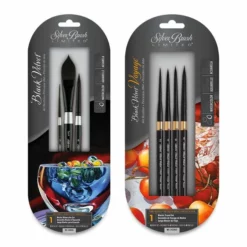 Silver Brush Black Velvet Brush Sets