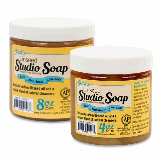 Richeson Jack's Linseed Studio Soap 3 Richeson Jack's Linseed Studio Soap