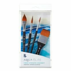 Princeton Aqua Elite Series 4850 Synthetic Kolinsky Sable Brush Sets -Alibabette shop mgps 3cq s 2