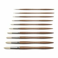 Winsor & Newton Artists' Oil Synthetic Hog Brushes -Alibabette shop mgps 3d3 9