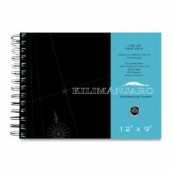 Kilimanjaro Original Bright White Watercolor Paintbooks -Alibabette shop mgps 502 wcpaintbook bw 2