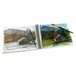 Kilimanjaro Natural White Watercolor Paintbooks -Alibabette shop mgps 502 wcpaintbook nw 7