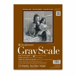 Strathmore 400 Series Gray Scale Pads -Alibabette shop mgps 51g grayscale 2