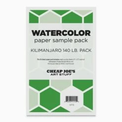 Cheap Joe's Watercolor Paper Sample Packs -Alibabette shop mgps 51r 10