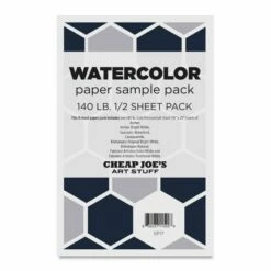 Cheap Joe's Watercolor Paper Sample Packs -Alibabette shop mgps 51r 12