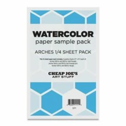 Cheap Joe's Watercolor Paper Sample Packs -Alibabette shop mgps 51r 2 1
