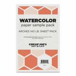 Cheap Joe's Watercolor Paper Sample Packs -Alibabette shop mgps 51r 4