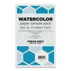 Cheap Joe's Watercolor Paper Sample Packs -Alibabette shop mgps 51r 9
