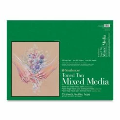 Strathmore 400 Series Toned Mixed Media Pads -Alibabette shop mgps 53l 14