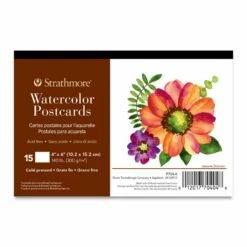 Strathmore 400 Series Watercolor Cards -Alibabette shop mgps 5405m wc 4