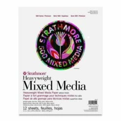 Strathmore 500 Series Heavyweight Mixed Media Pads -Alibabette shop mgps 54l 3