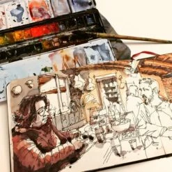 Hahnemühle Watercolor Books -Alibabette shop mgps 5bc wcbook 7