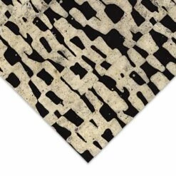 Black Ink Nepalese Wax Batik Lokta Paper -Alibabette shop mgps gpc 00058 2