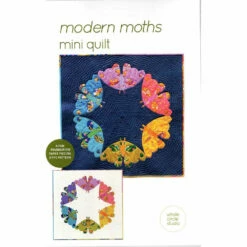 Modern Moths Mini Quilt Pattern By Whole Circle Studio
