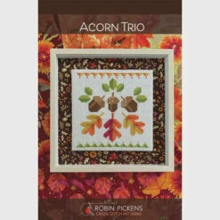 MODA Acorn Trio Cross Stitch Pattern By Robin Pickens