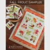 MODA Fall Frolic Sampler Cross Stitch Pattern By Robin Pickens -Alibabette shop rp fallfrolicsampler