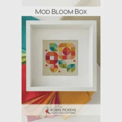 MODA Mod Bloom Box Cross Stitch Pattern By Robin Pickens