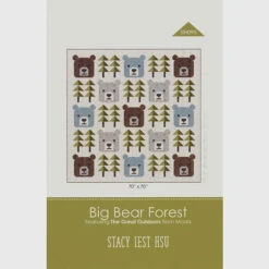 MODA Big Bear Forest Pattern By Stacy Iest Hsu