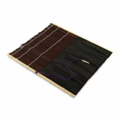 Yasutomo Fudemaki Bamboo Brush Holder With Pockets