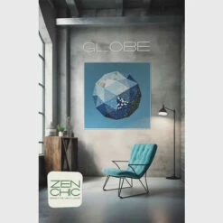 MODA Globe Quilt Pattern By Zen Chic