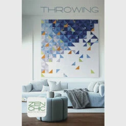MODA Throwing Quilt Pattern By Zen Chic